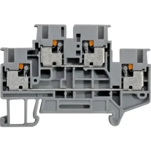 Borne Push-In Cinza 2,5MM² 2 Nivel