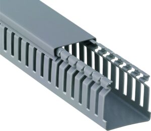 Canaleta Aberta PVC Cinza 30X50X2000MM