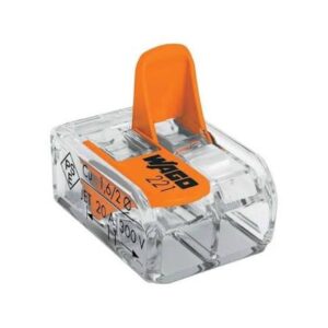 Conector Wago 2 Vias Até 6MM²