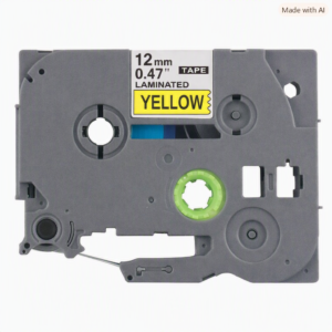 Fita Para Rotuladora 12MM Cor Amarelo